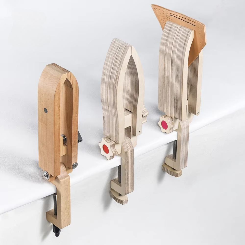 Craft Tools - Leder-Tischnähklemme für Pferdehufe – Handgefertigtes Nähwerkzeug