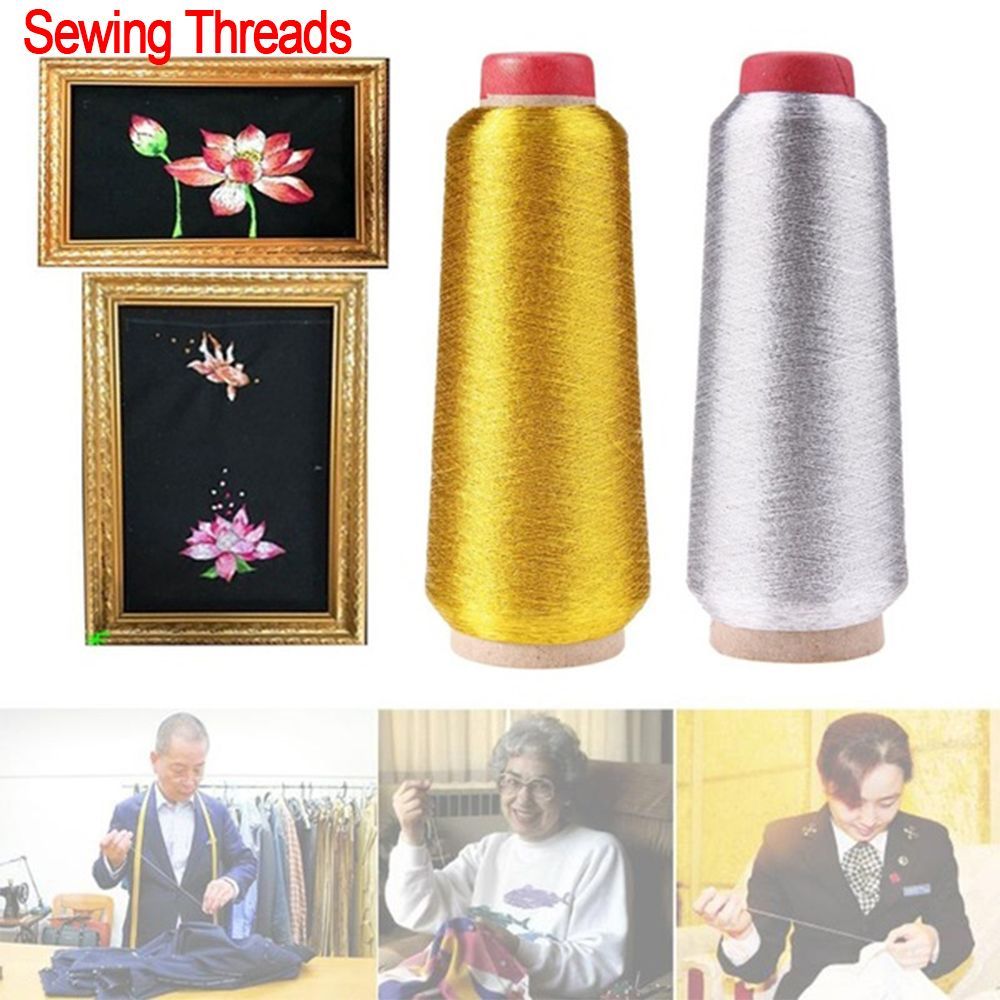 Cotton Embroidery Thread Skeins - Gold/Silber Stick garne Computer Kreuz stich