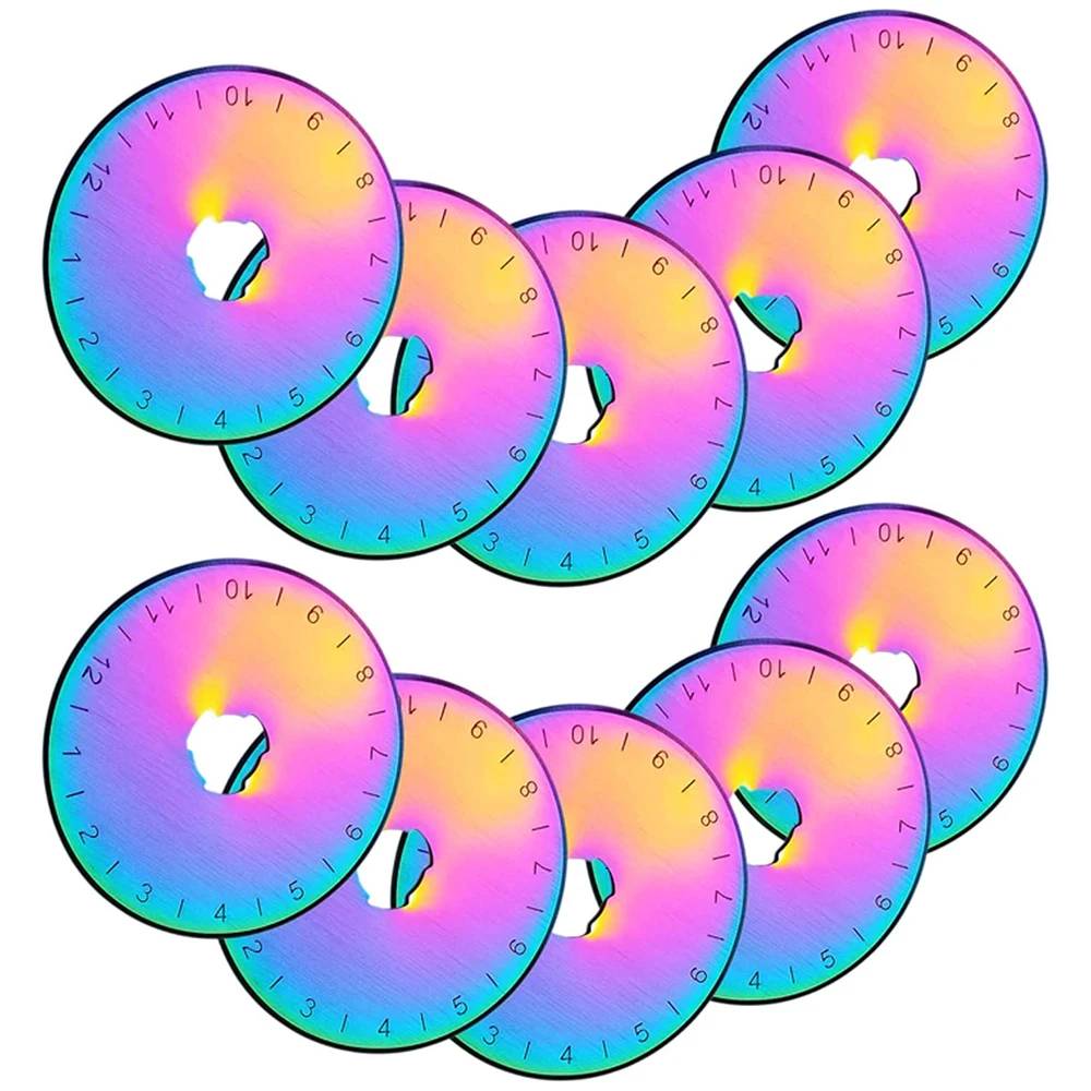 10 Stück 45mm Rollschneiderkli – Rotary Cutter For Fabric 45Mm Bewertung und Preis