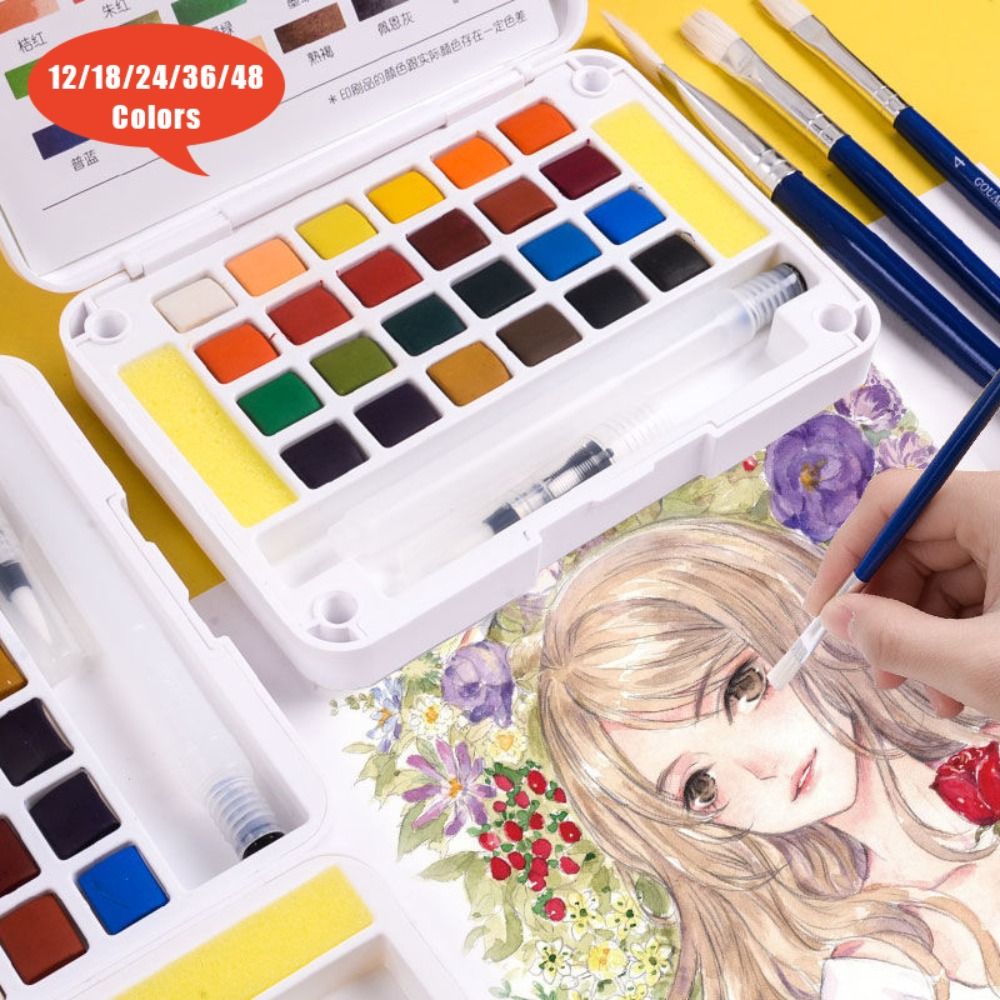 Professionelles Aquarellfarben – Watercolor Paint Set Solid Pigment Bewertung und Preis
