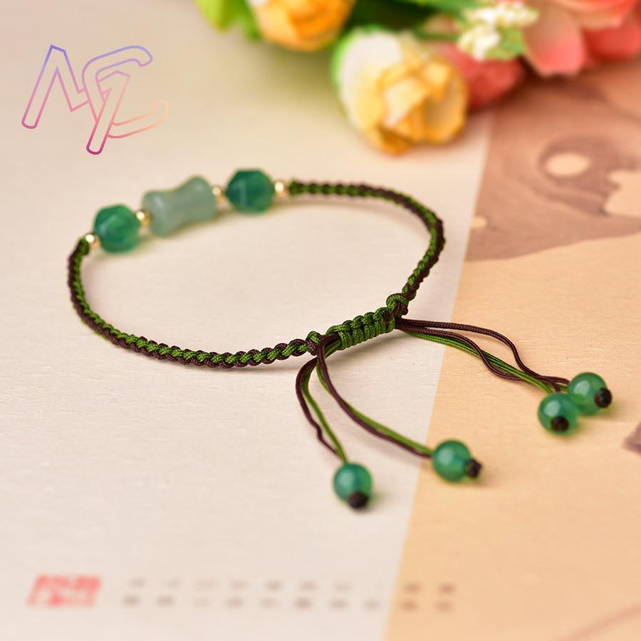 Grüne natürliche Jadeperlen-Ar – Beading Bewertung und Preis