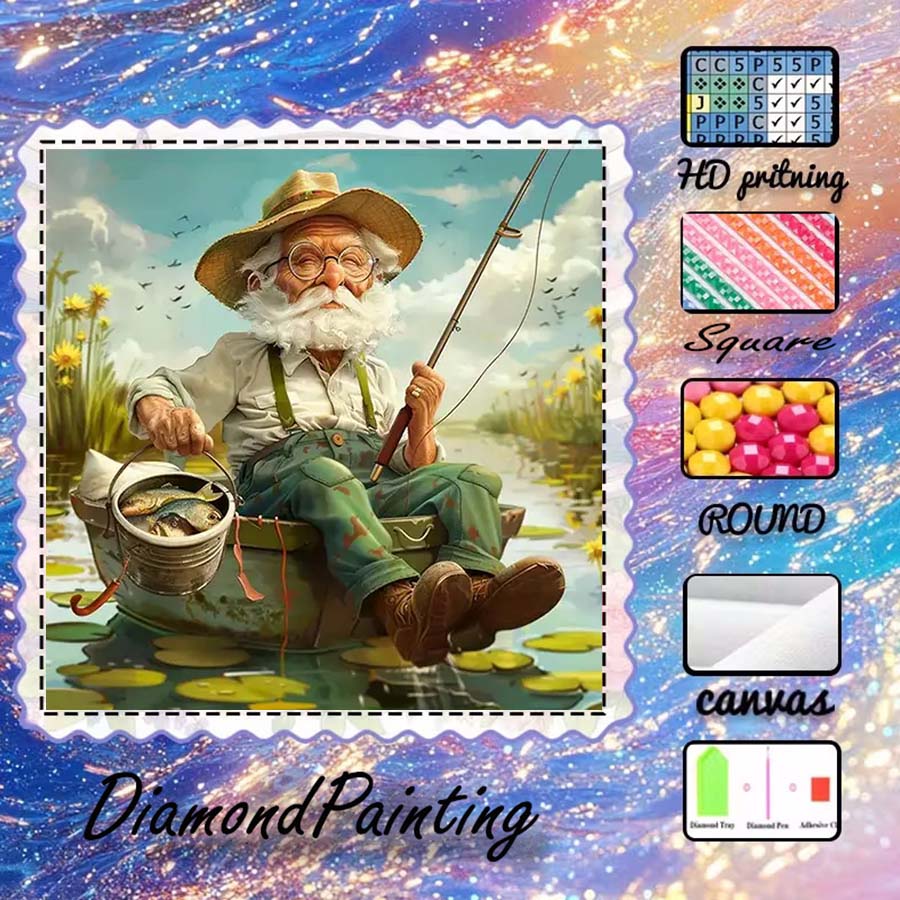 1 Stück 5D DIY-Beflockungsstof – 5D Diamond Painting Kit Full Drill Bewertung und Preis