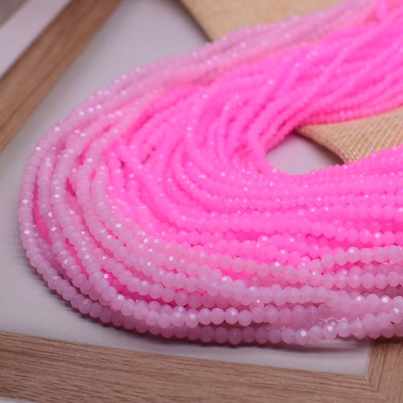 Helles Pfirsichrosa, 1, 2, 3,  – Glass Seed Beads 2Mm Jewelry Making Bewertung und Preis