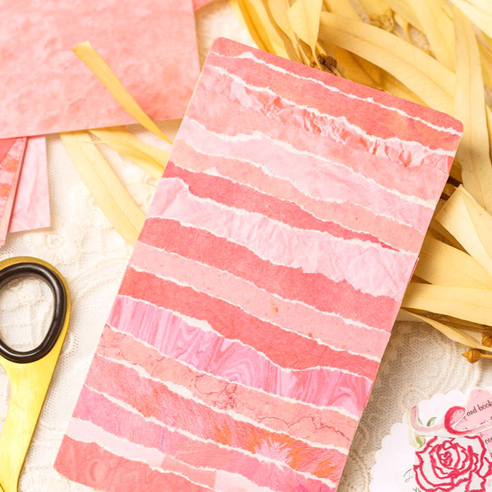 100 Stück bunte Textur Hinterg – Vintage Junk Journal Scrapbooking Paper Bewertung und Preis