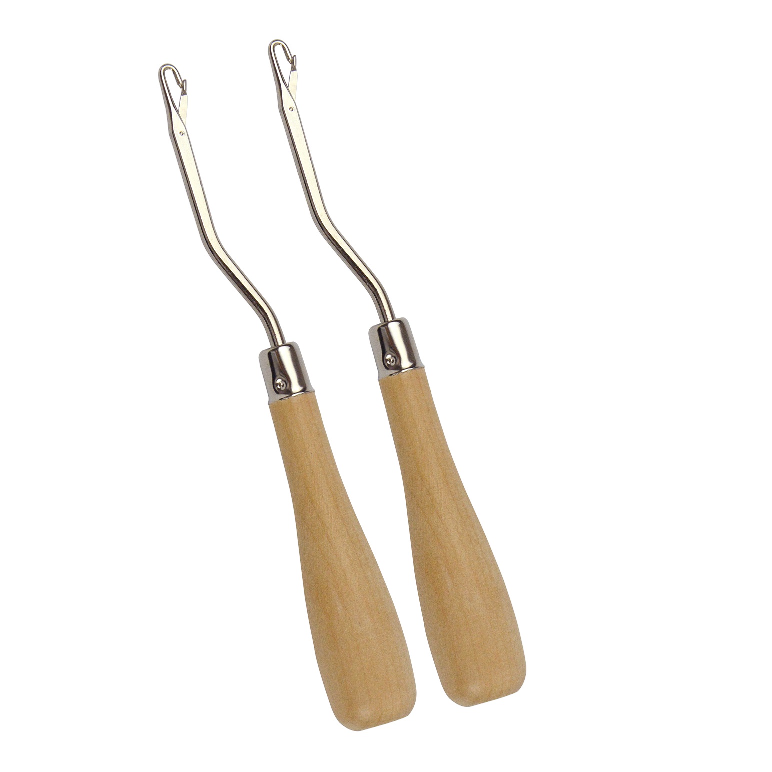 2-teiliges Häkelnadel-Set mit  – Wooden Crochet Hooks Ergonomic Handle Bewertung und Preis