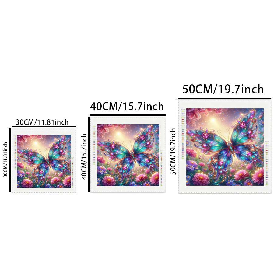 1 Stück 5D DIY-Beflockungsstof – 5D Diamond Painting Kit Full Drill Bewertung und Preis