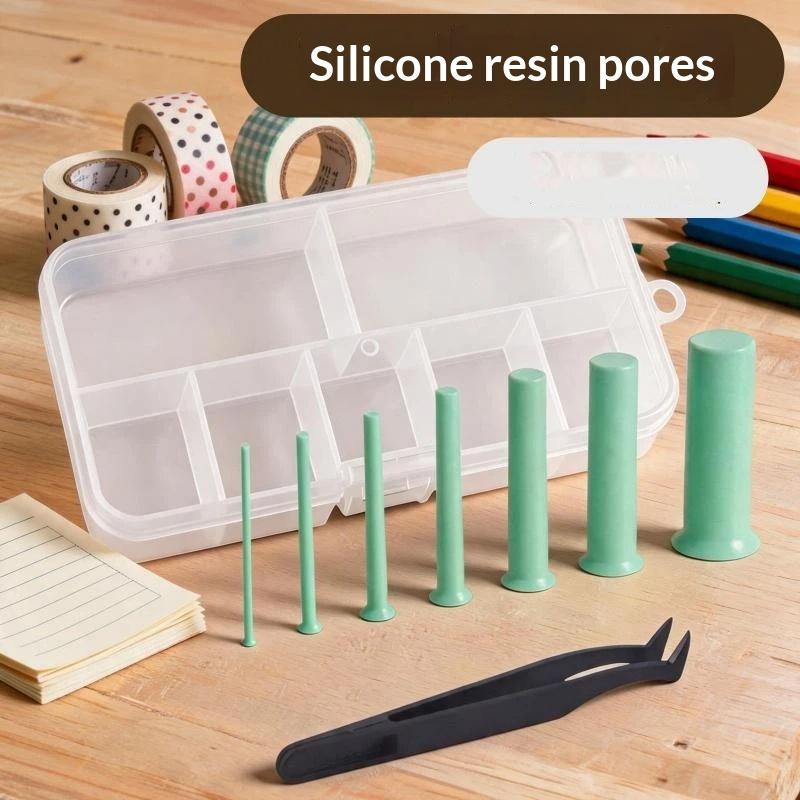 Harz-Lochstanzer-Set 7 Größen  – Silicone Epoxy Resin Molds Set Bewertung und Preis