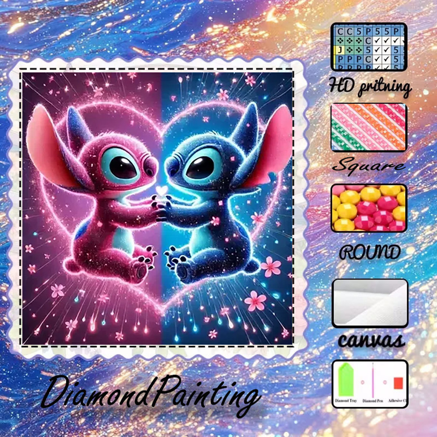 1 Stück - Potdemiel-5D-DIY - B – 5D Diamond Painting Kit Full Drill Bewertung und Preis