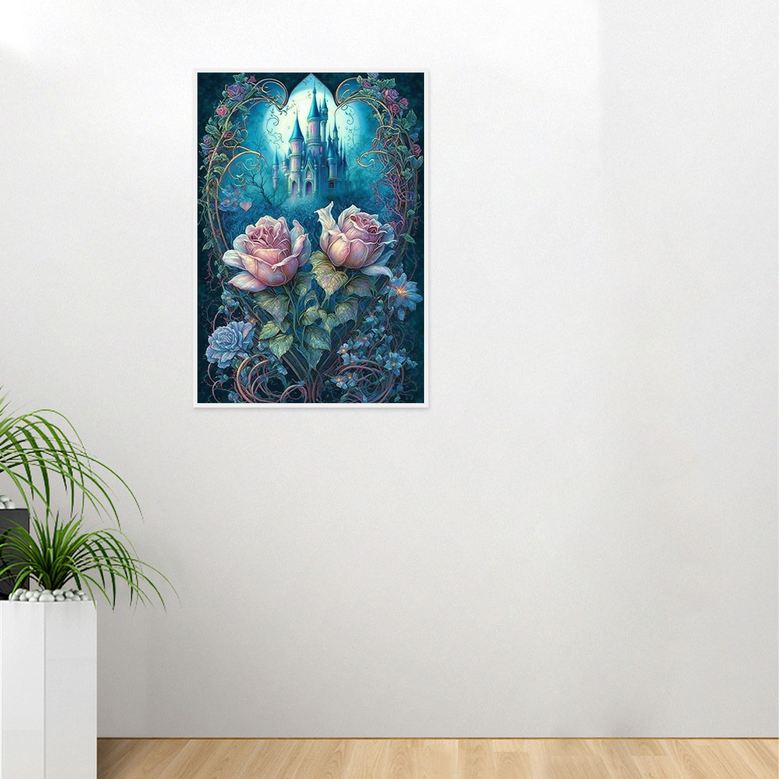 Großes Rundes Diamond Painting – 5D Diamond Painting Kit Full Drill Bewertung und Preis