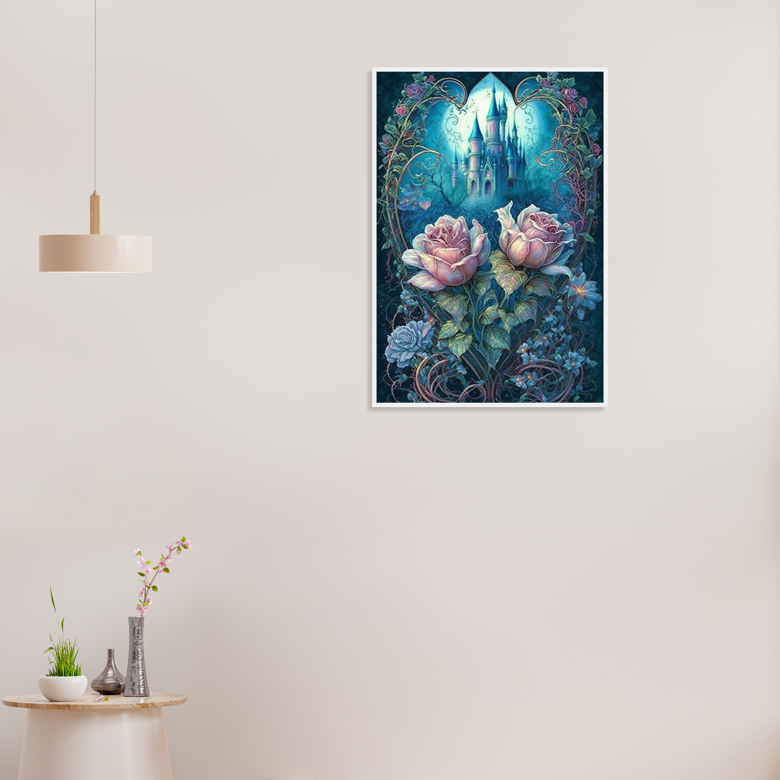 Großes Rundes Diamond Painting – 5D Diamond Painting Kit Full Drill Bewertung und Preis