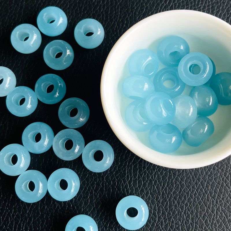 10 Stück natürliche, meerblaue – Beading Bewertung und Preis