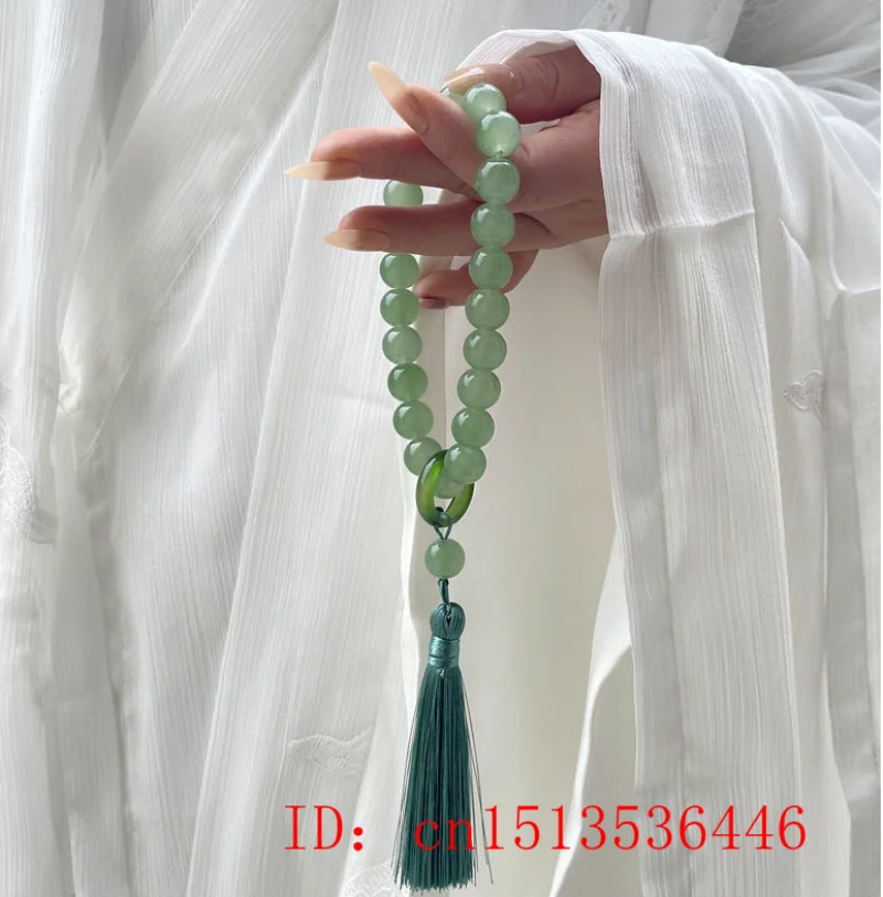 Grüner Jade stein 12mm Perlen  – Beading Bewertung und Preis