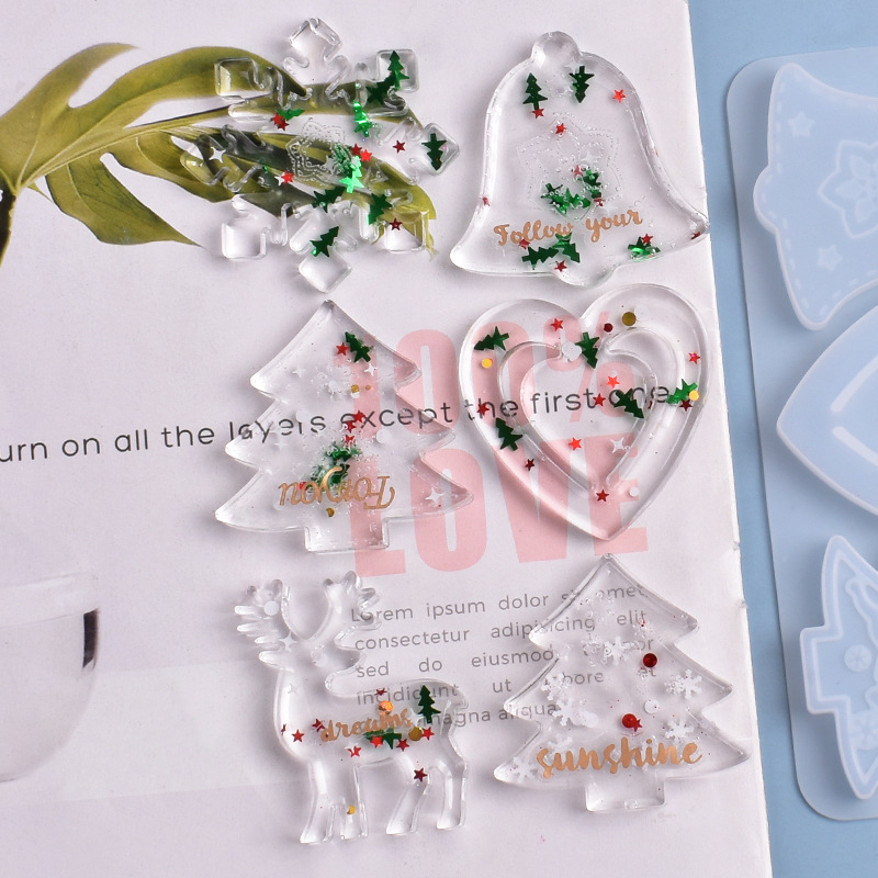 Weihnachten Form DIY Harz Kris – Silicone Epoxy Resin Molds Set Bewertung und Preis